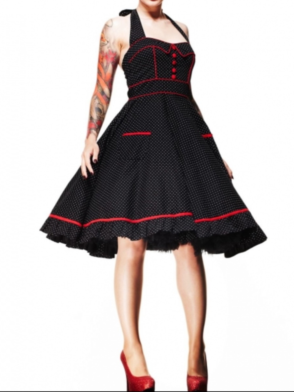 Hell Bunny Vixen Vanity Dress